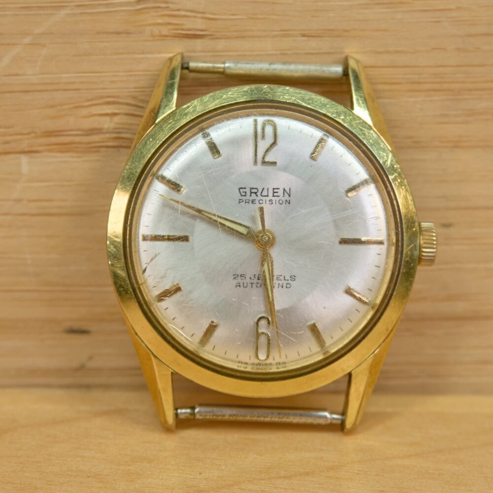Vintage Gruen Precision 25 Jewels Autowind Watch, Cal. N710SS, RA Swiss